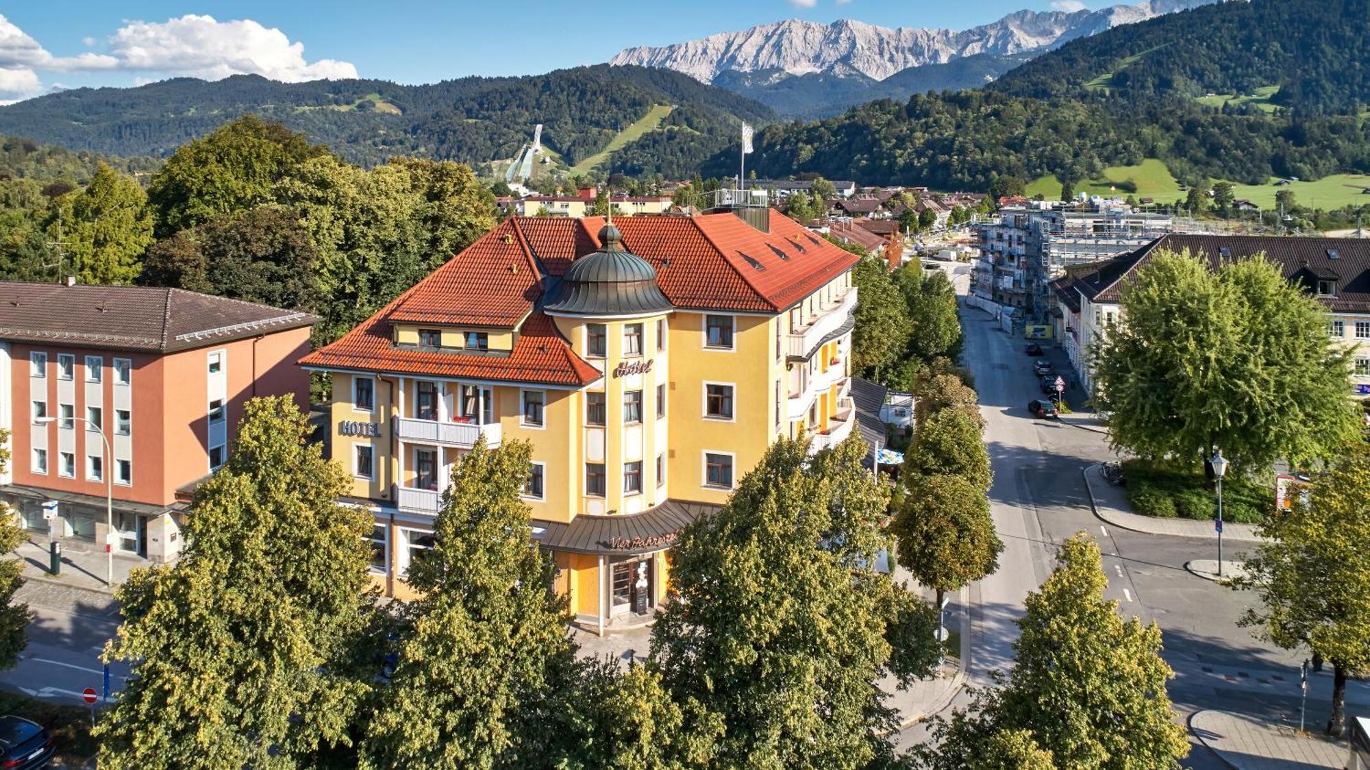 Hotel Vier Jahreszeiten Garmisch-Partenkirchen Kültér fotó